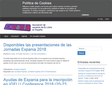 Tablet Screenshot of expania.es